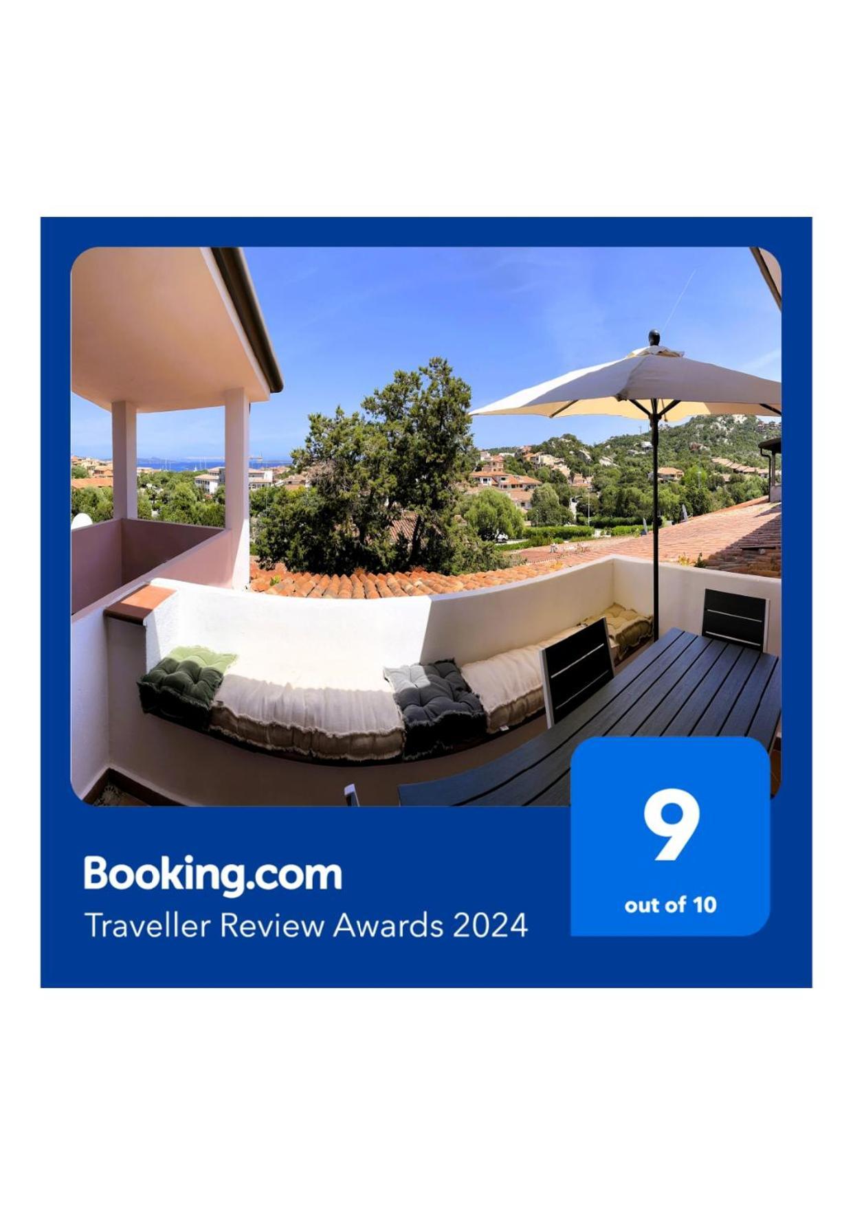 Splendida Vista Mare Zona Centrale Porto Rotondo Posto Auto Privato 外观 照片