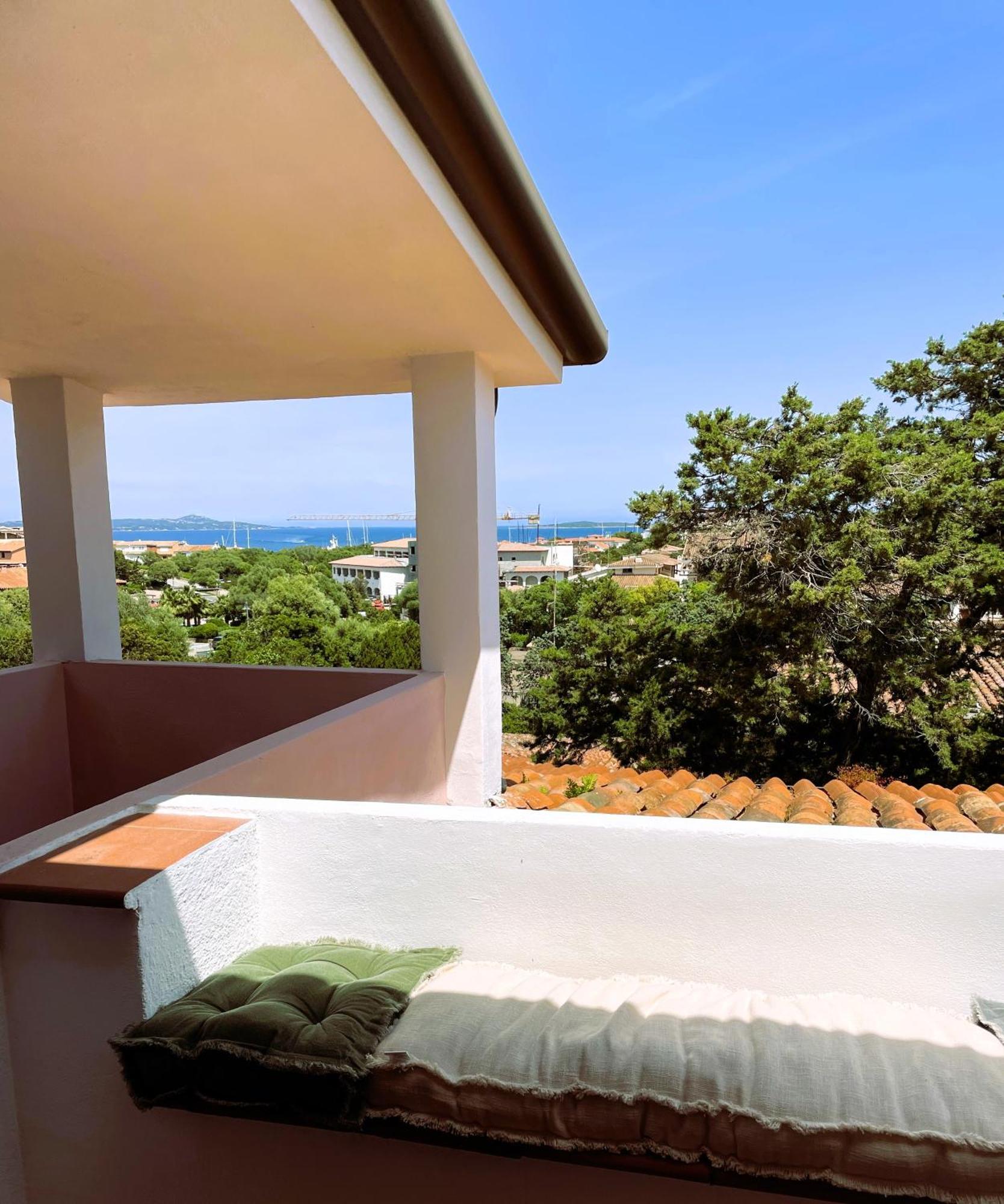 Splendida Vista Mare Zona Centrale Porto Rotondo Posto Auto Privato 外观 照片