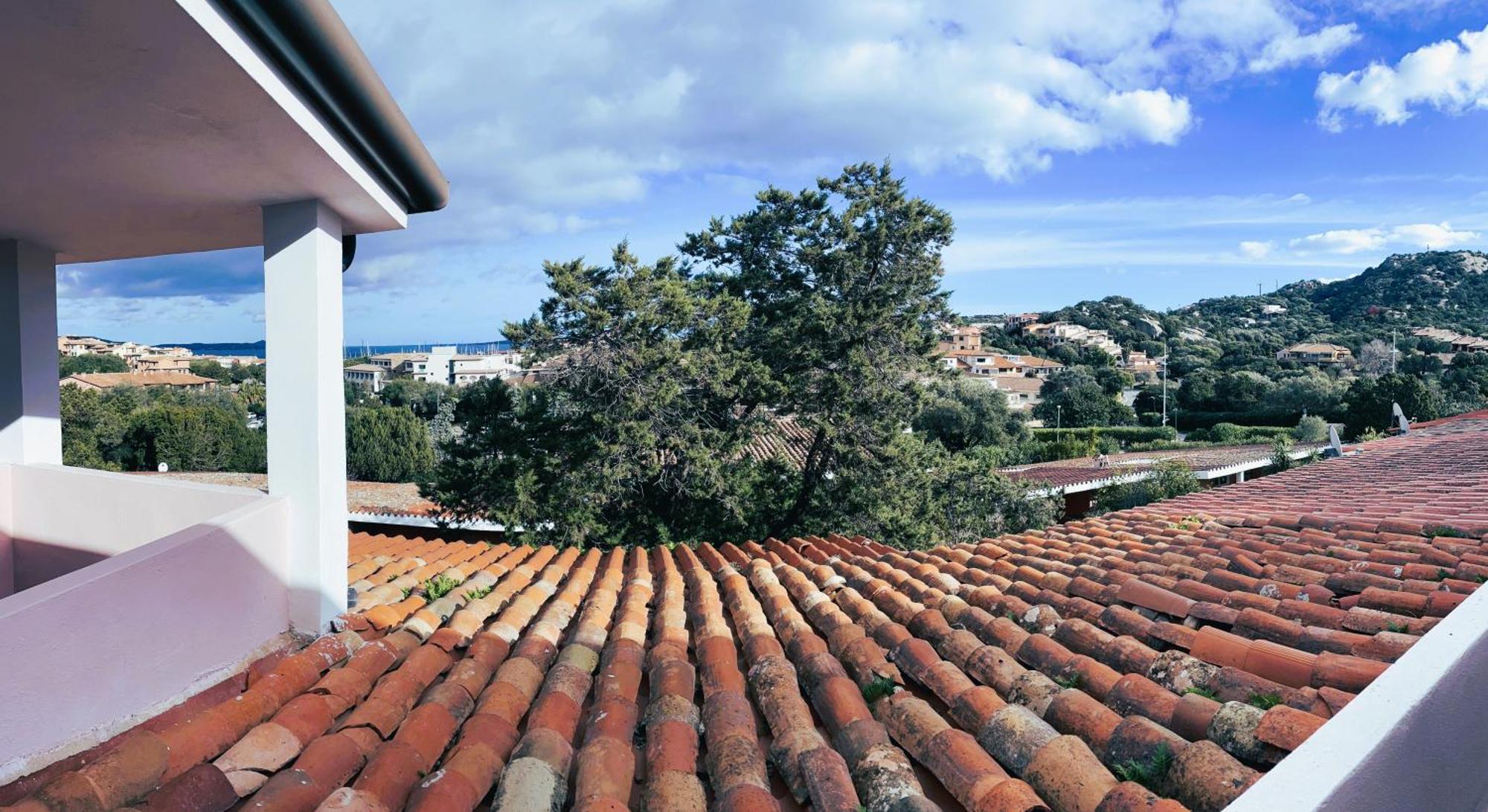 Splendida Vista Mare Zona Centrale Porto Rotondo Posto Auto Privato 外观 照片