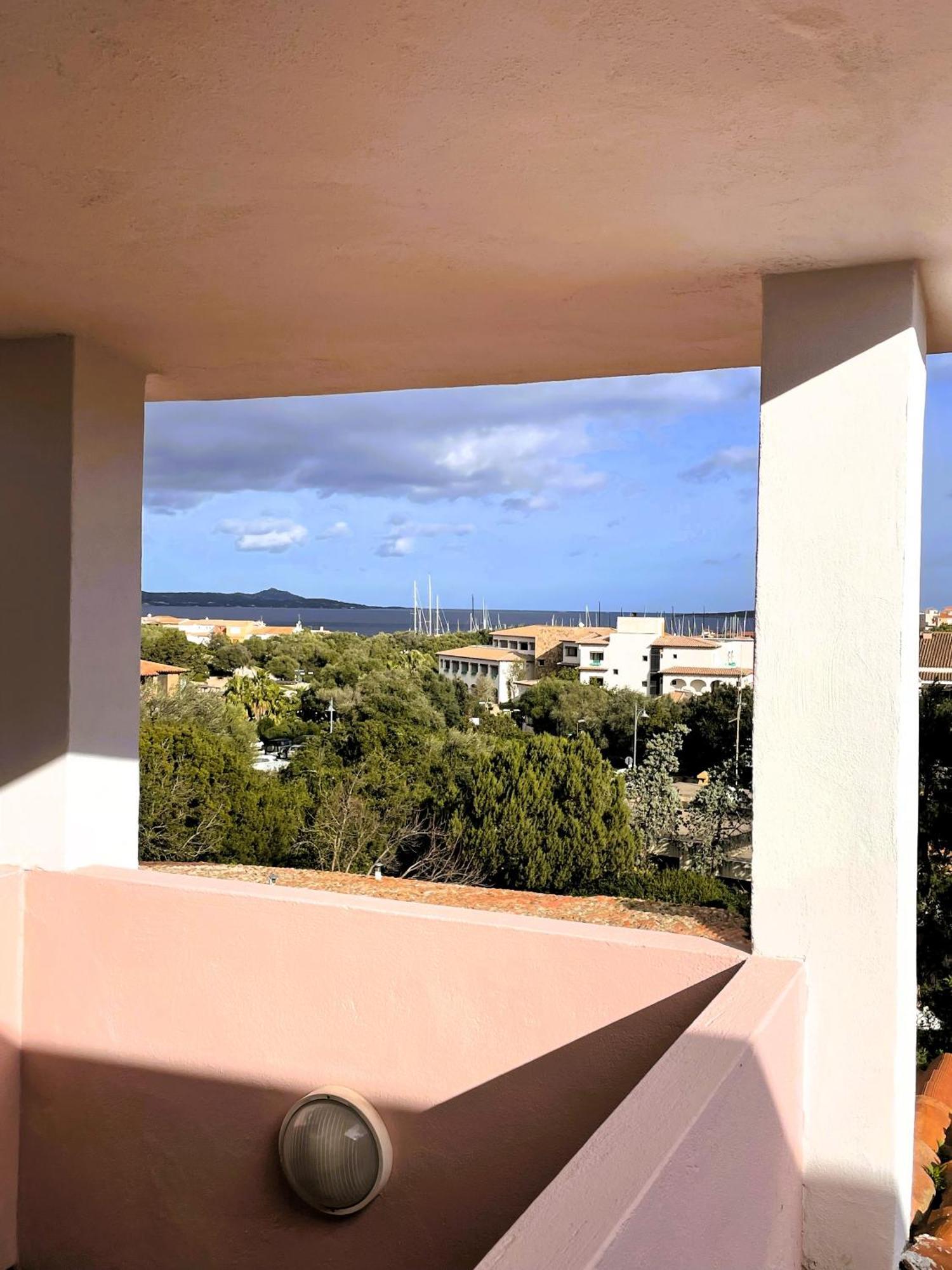 Splendida Vista Mare Zona Centrale Porto Rotondo Posto Auto Privato 外观 照片