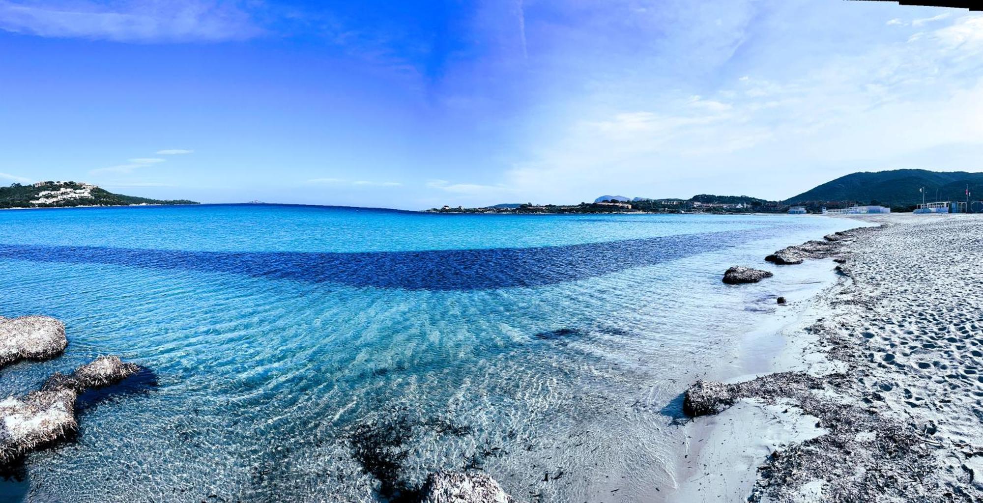 Splendida Vista Mare Zona Centrale Porto Rotondo Posto Auto Privato 外观 照片
