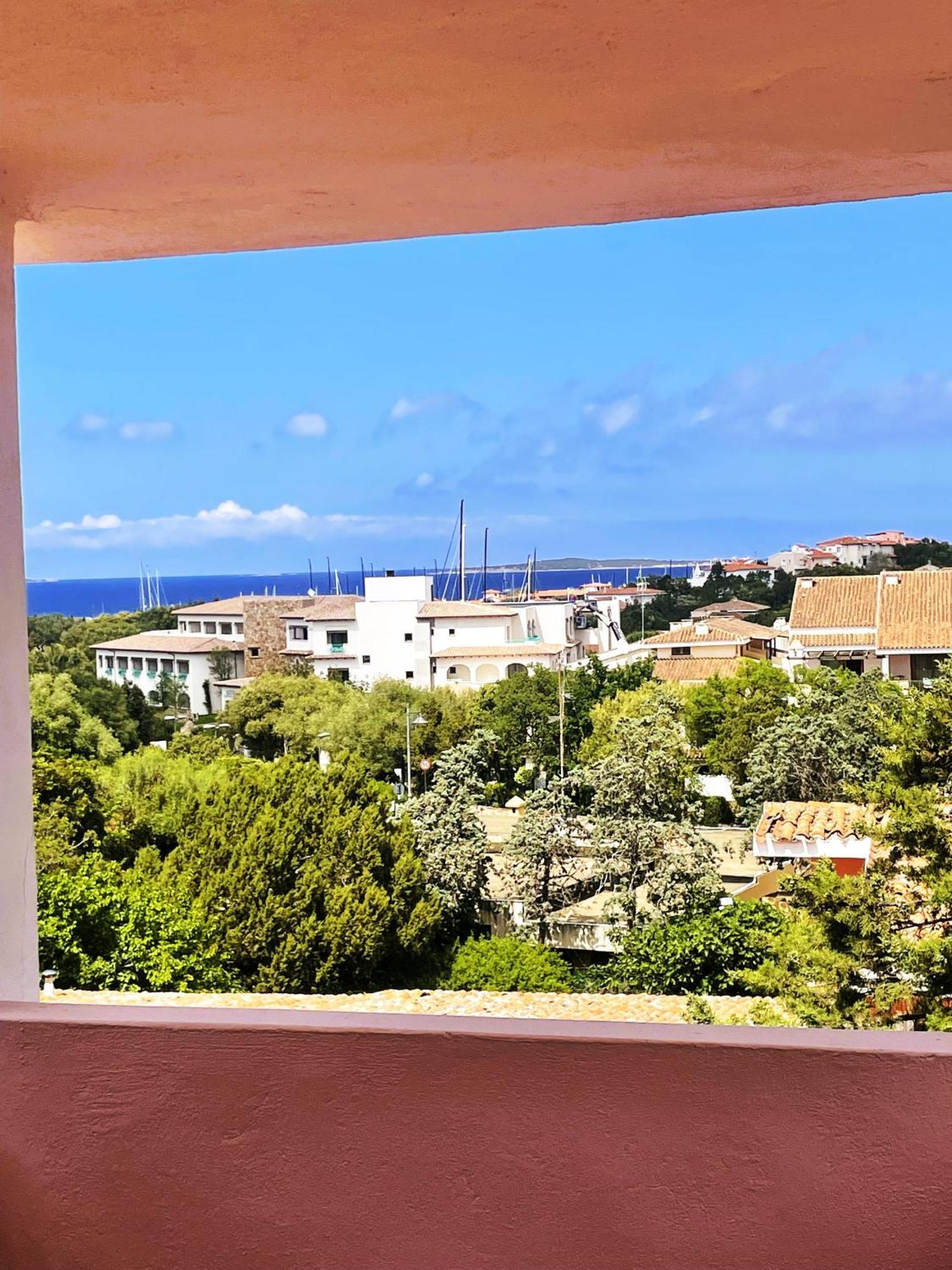 Splendida Vista Mare Zona Centrale Porto Rotondo Posto Auto Privato 客房 照片