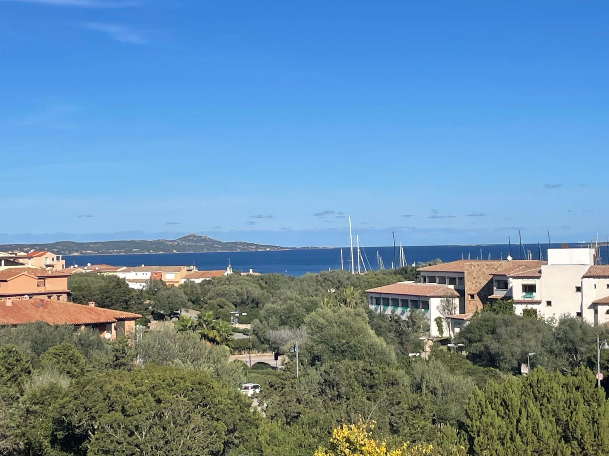 Splendida Vista Mare Zona Centrale Porto Rotondo Posto Auto Privato 外观 照片